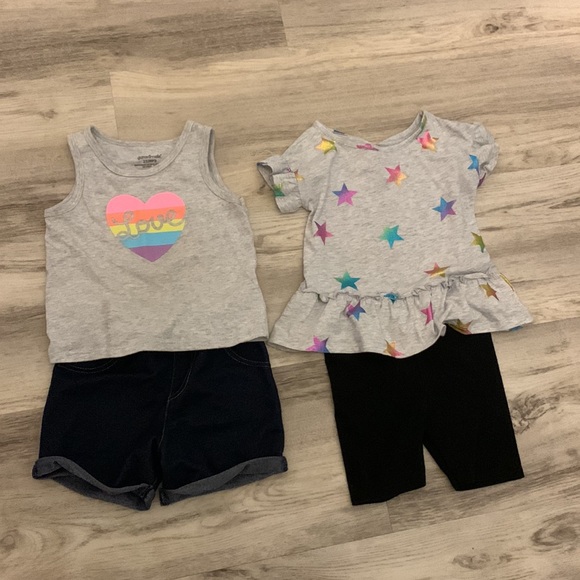 Girls 2T & 3T bundle of summer clothes - Picture 2 of 8